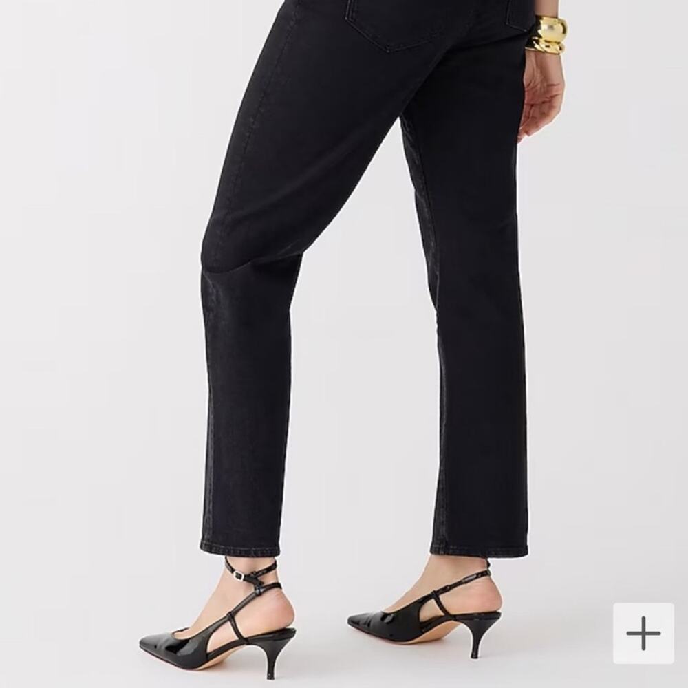 J. Crew Classic Straight Jean in Washed Black Sz 28 - Picture 5 of 5